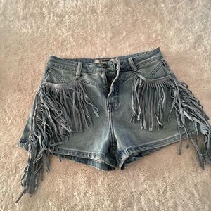 Rock & Roll Denim Shorts